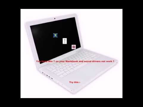 Macbook A1181 Audio Drivers For Windows 7